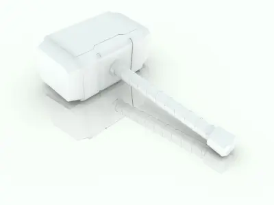 Mjolnir model pack 3D model