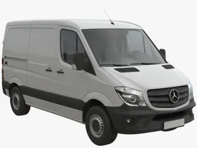 Mercedes-Benz Sprinter 2015 Panel Van L1H1 3D model