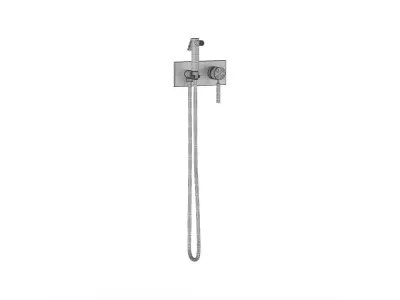 Neve Ottone Toilet Jet Handspray 3D model