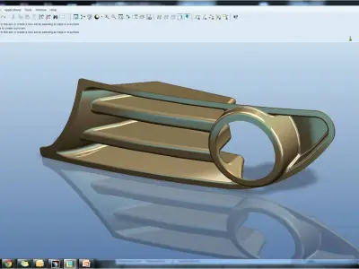 Part-01 car part Free 3D model