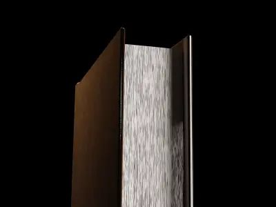 Antique book with leather cover Low-poly 3D model