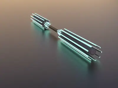 SCIFI Energy Lance 3D model