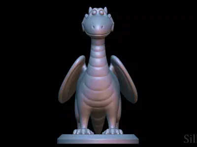 Firedrake - Dragon Rider 3D print model