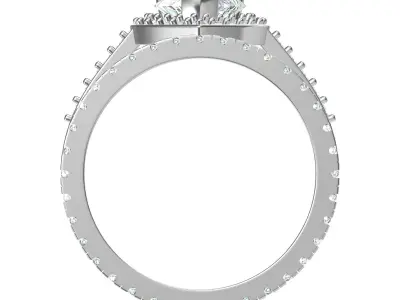 Wedding Ring  3D print model 382