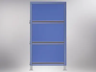 26334-SHELF TYPE A Free 3D model