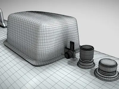 Liquefied Petroleum Gas Tank High-Poly  3D model