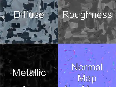 Hermes UAS Model with Aerodynamic Aesthetic Low-poly 3D model