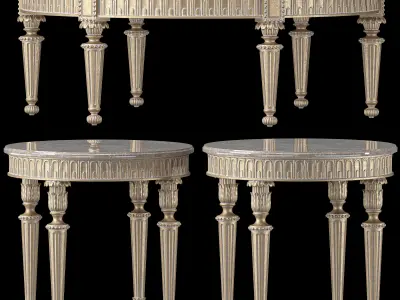 roberto giovannini coffee table art 1431 3D model