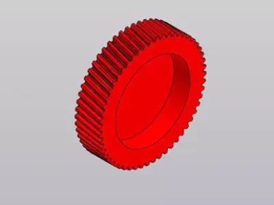 Small Spur Gear - Appliance Replacement Part 3D model