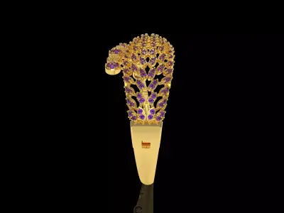 Art Deco Bracelet 37 3D print model