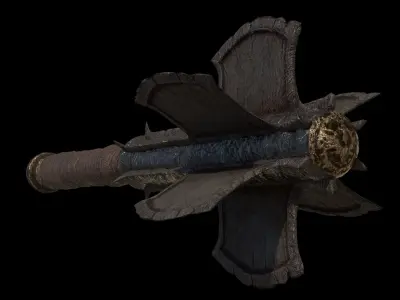 Wand old weapon 3D model