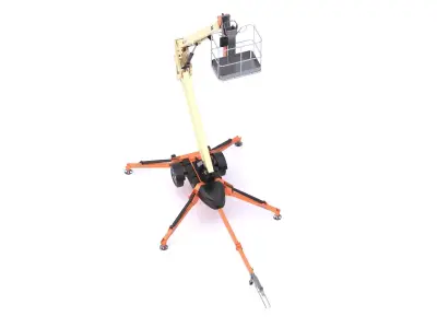JLG T500J Towable Boom Lift 3D model