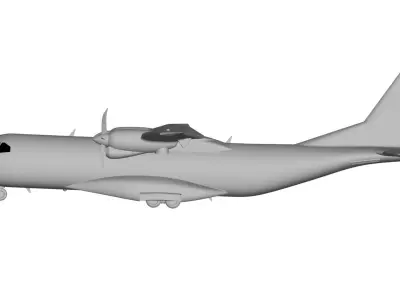 Airbus C295 3D model purchase
