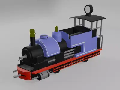 TOY TRAIN LOCOMOTIVE PRINTABLE Free 3D print model