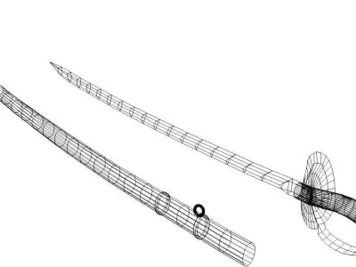 Sword - Sabre 3D model