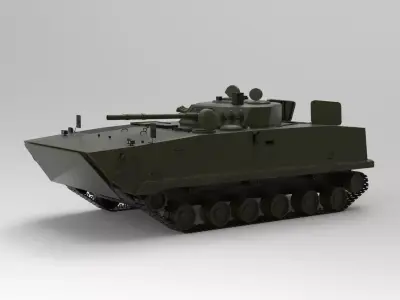 Type 97 Infantry Fighting Vehicle 3D model