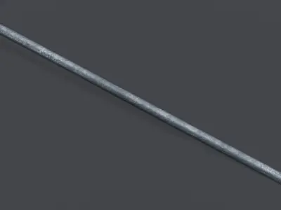 Hammer 06 Low-poly 3D model