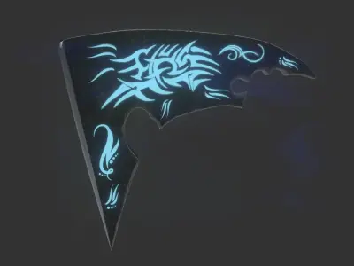 The Axe Kitbash Anf 42 Parts And Tutorial 3D model