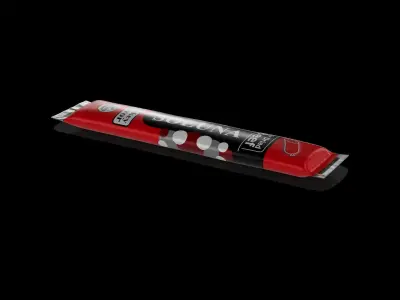 Dried meats Beef Salami Low-poly 3D model purchase