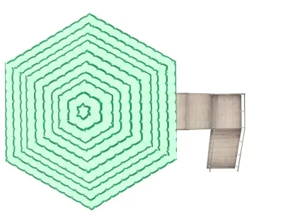 Wizard Tower Game Ready  Free low-poly 3D model