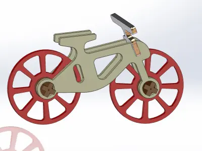 A Model Bike 3D model