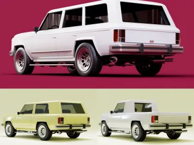 80s generic truck suv pack