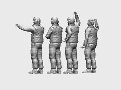 Israel Tank Crew IDF 3D print model