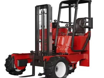 moffet m550 loader 3D model