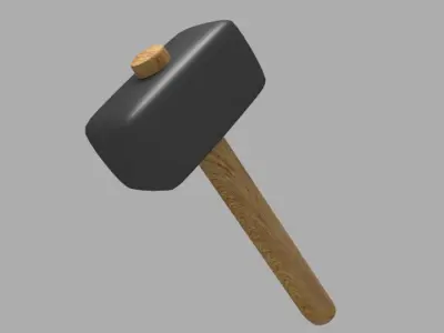 The hammer Free 3D model