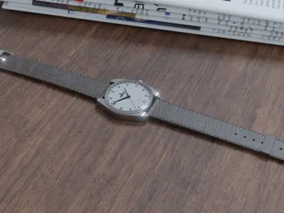 omega seamaster aqua terra 3D model