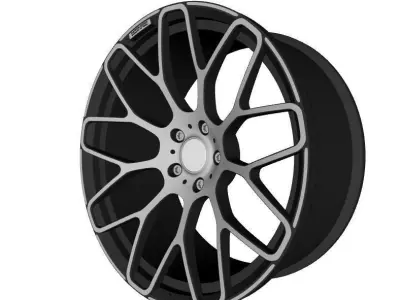 wheels  Brabus Monoblok  Y Free 3D model