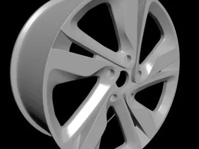 Car rim 3 3D model