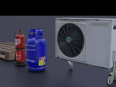  Blender models pack  3D model