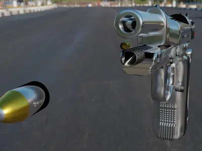 Beretta 92fs 3D model buy
