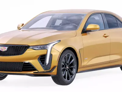 Cadillac CT4 2026 3D model
