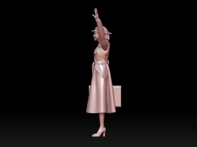 woman 3D print model shop