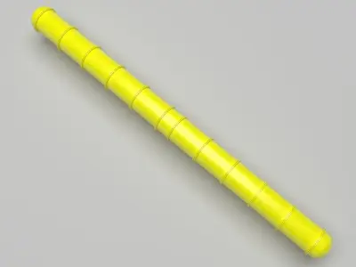 Yellow Pipeline 3D model