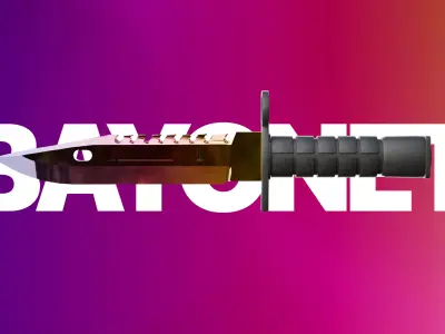 M9 Bayonet knife 3D model