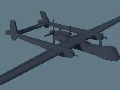 IDF Eitan UAV 3D print model