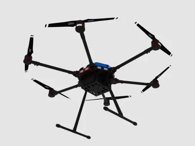 Drone-WP6 3D model
