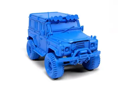 4x4 Car 3D print model