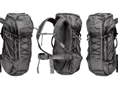 ARCTERYX ASSAULT PACK 30 Low-poly 3D model