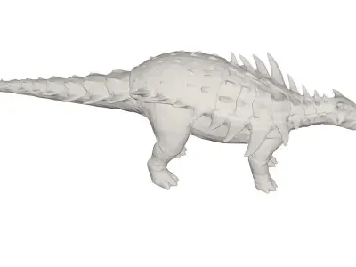 Dinosaur 3D model 6