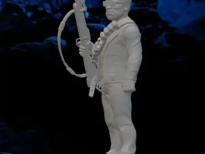 Terminator Cartoon Uncle Bob 3D print model