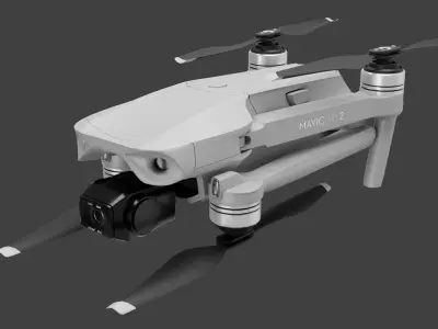 DJI Mavic Air 2  3D model