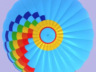 Hot Air Balloon 3D model by 3d-graphic-abdo - Textured