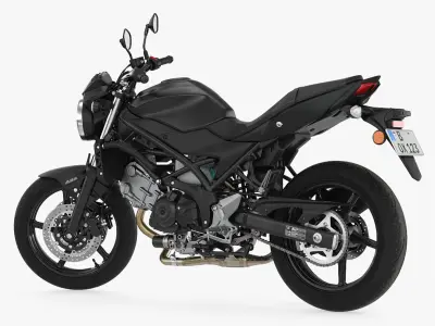 Concept Sport Bike Suzuki 3D model