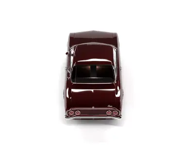 chevrolet corvair 1966- 1969 detailed vintage car 3D model