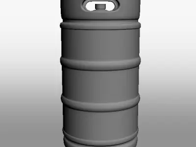Beer Keg 3D model buy