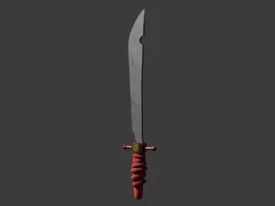 Knife 3D model 33
